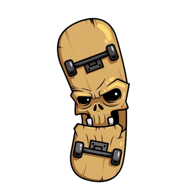 Skateboard zombie