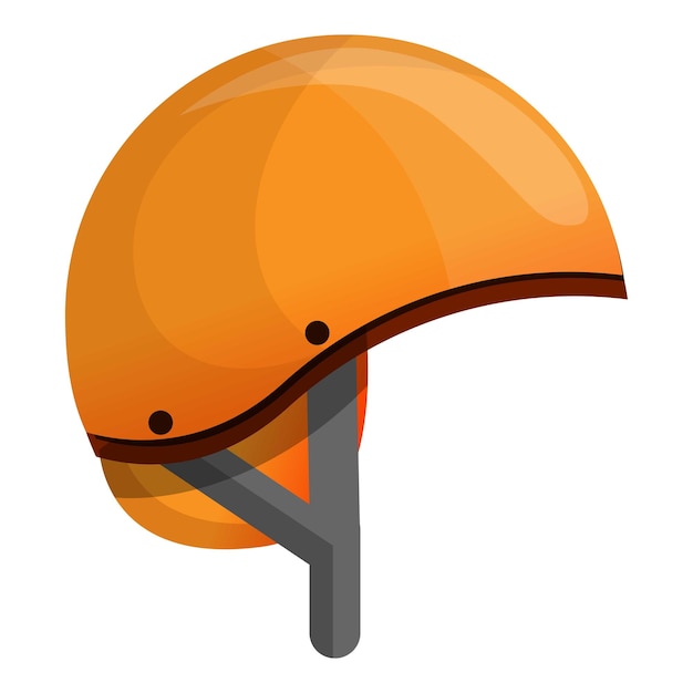 Vektor skihelm-symbol karikatur des skihelm-vektor-symbols für webdesign, isoliert auf weißem hintergrund