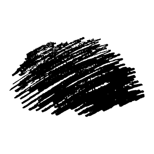 Skizzieren Sie Scribble-Abstrich. Handgezeichneter Bleistift-Scribble-Fleck. Vektorillustration