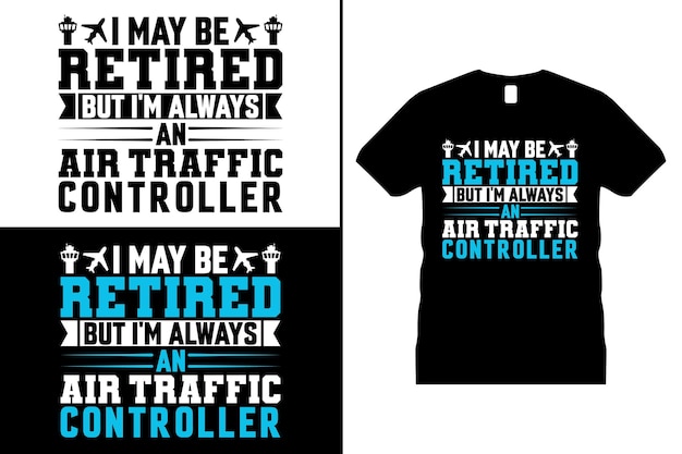 Sky Air Traffic T-Shirt Design Pilot Lover Vektor