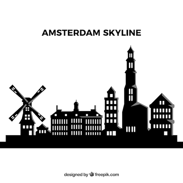 Skyline von Amsterdam