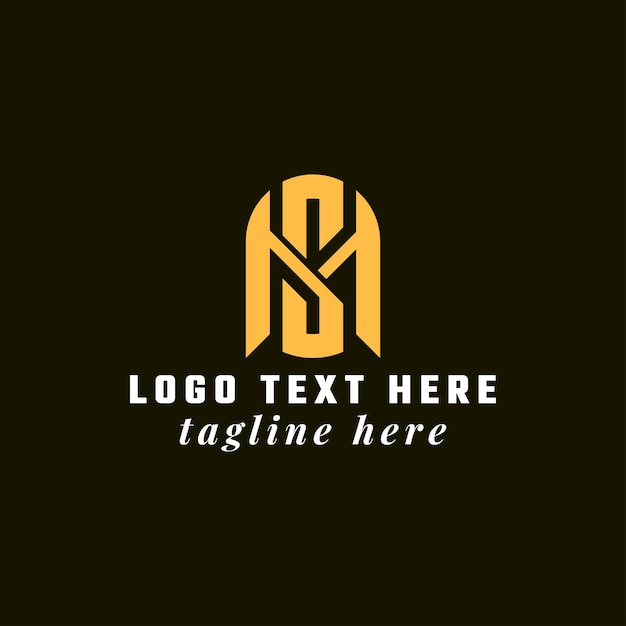 Vektor sm-logo-buchstabenentwurf auf luxuriösem hintergrund ms-logo-monogramm-initialen-buchstabenkonzept
