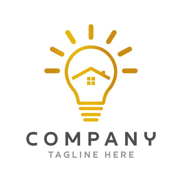 Smart Home-Logo-Design mit Buchstaben