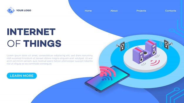 Smart Home Stereoanlage Homepage