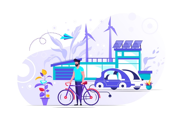 Smart House Illustration
