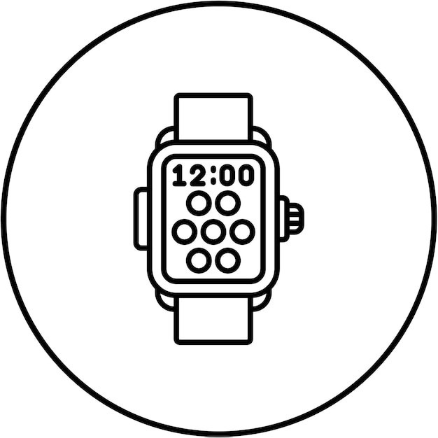 Smart-Uhr-Symbol