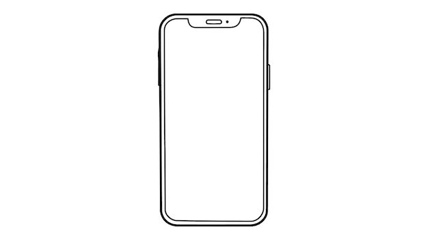 Smartphone-Mockup für Anwendungsspiel und Webseitenansicht Vektorillustration auf weißem Hintergrund