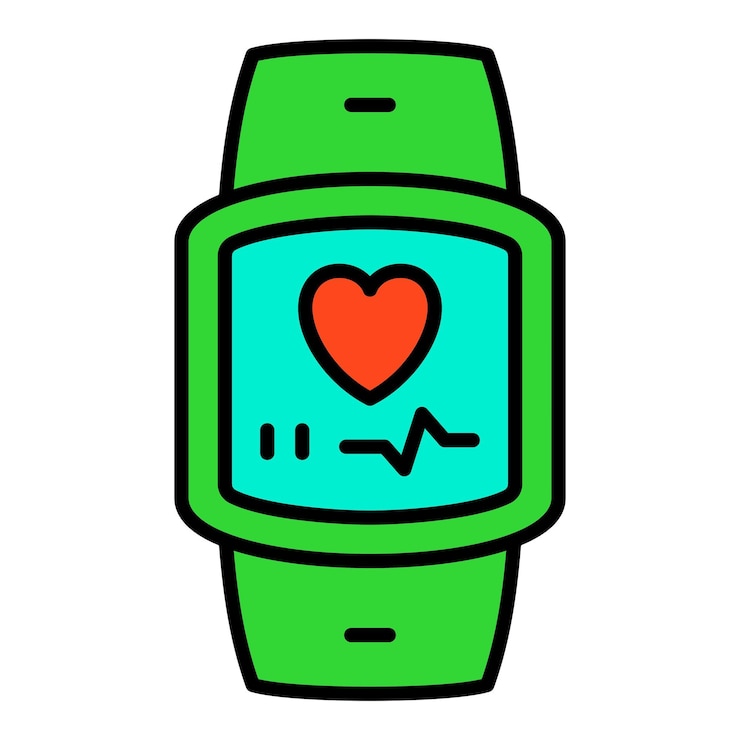 Vektor smartwatch-symbol