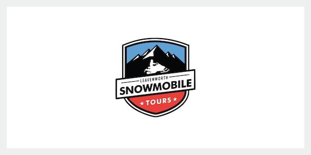 Snow mobile-logo-design-inspirations-vektor-icons premium-vektor