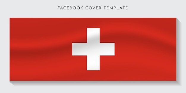 Social-Media-Banner mit Schweizer Landesflagge