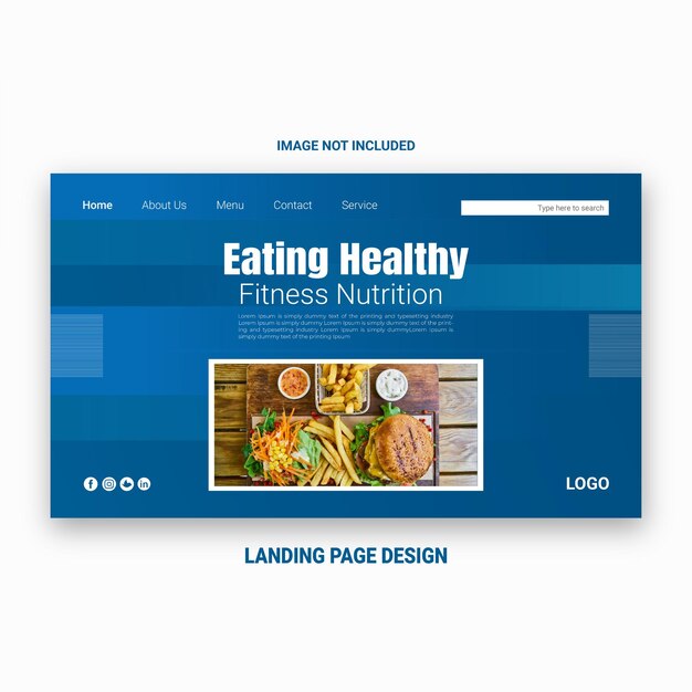 Social-media-marketing-post-landing-page-design corporate design