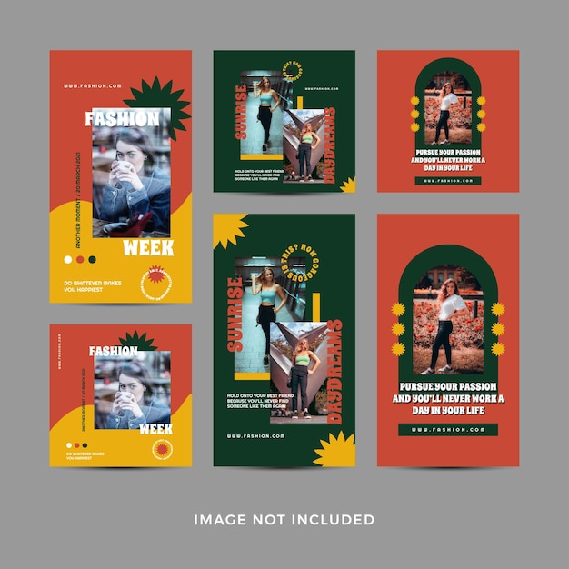 Social-Media-Post und -Geschichte Banner Square Flyer Vorlage Design Bearbeitbare moderne Vorlage