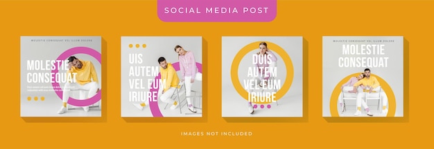Social-Media-Vorlage