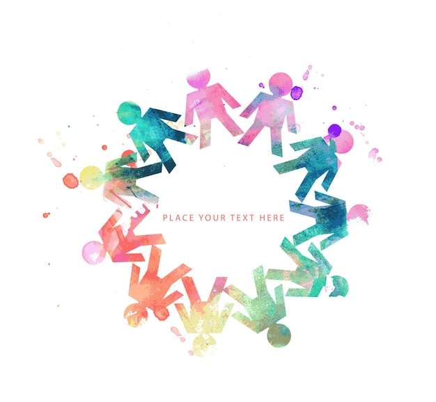 Social-Networking-Design-Banner, Vektor-Illustration.