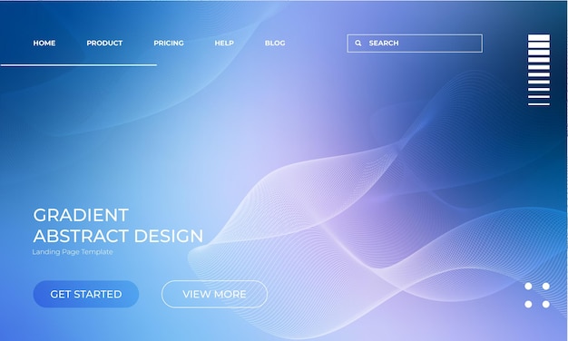 Soft Abstract Gradient Fantasy Hintergrund Blau Rosa Vektor