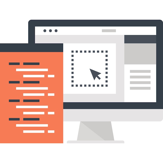 Software-Flat-Web-Ikonen-Konzept