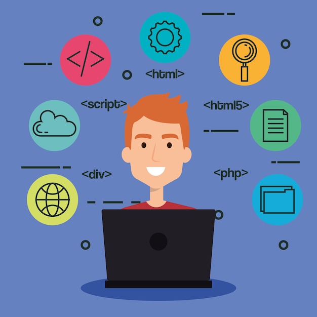 Softwaresprachprogrammierer-Avatar