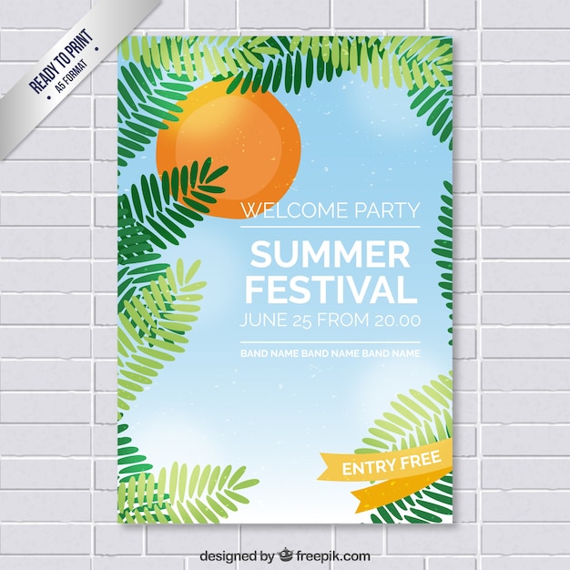 Sommer-festival-plakat