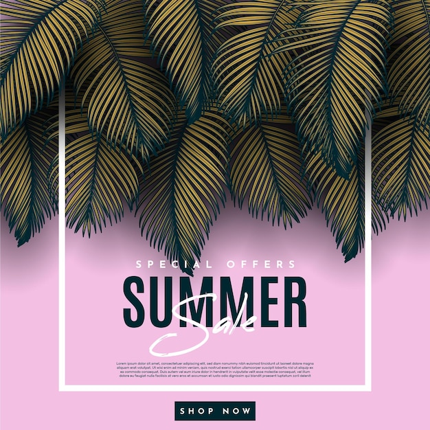 Sommer-sale-banner