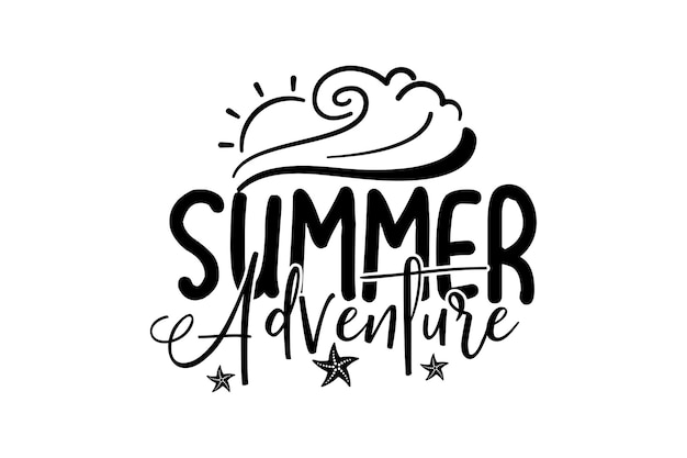 Sommer-Strand-SVG-Design
