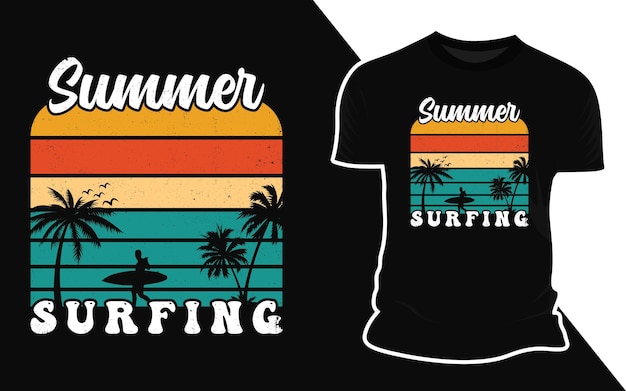 Sommer-Surf-Vektordesign