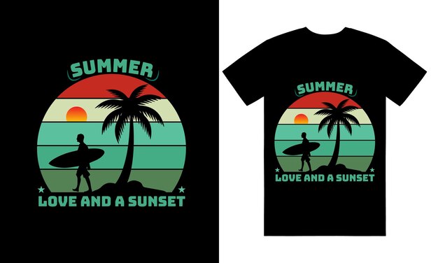 Sommer-T-Shirt-Design