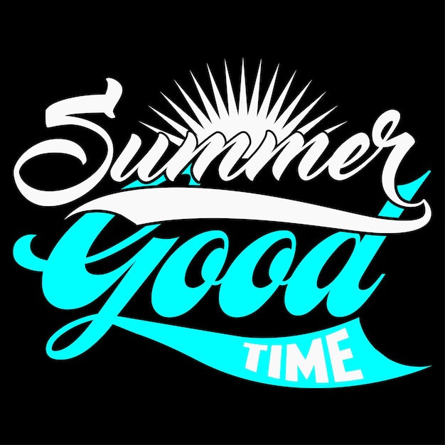 Sommer t-shirt design