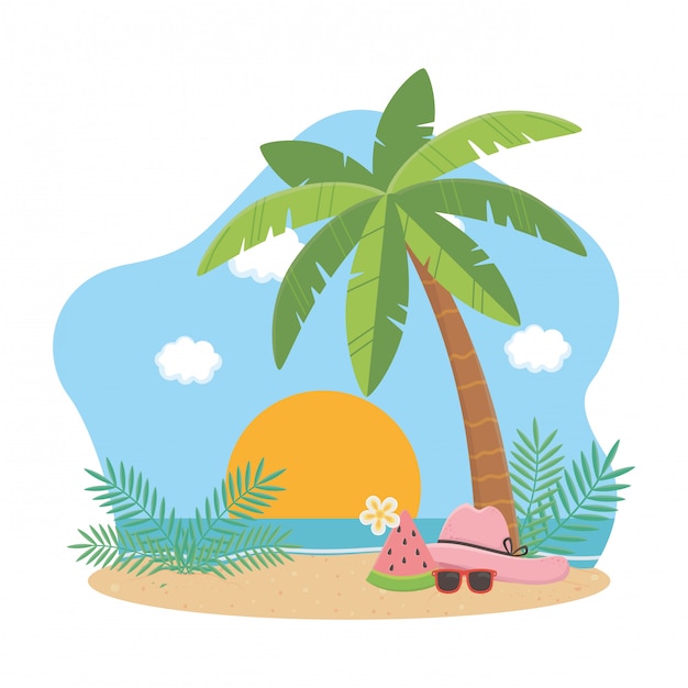 Sommer- und Ferienikonensatz