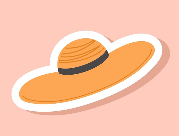 Sommerhut-Symbol