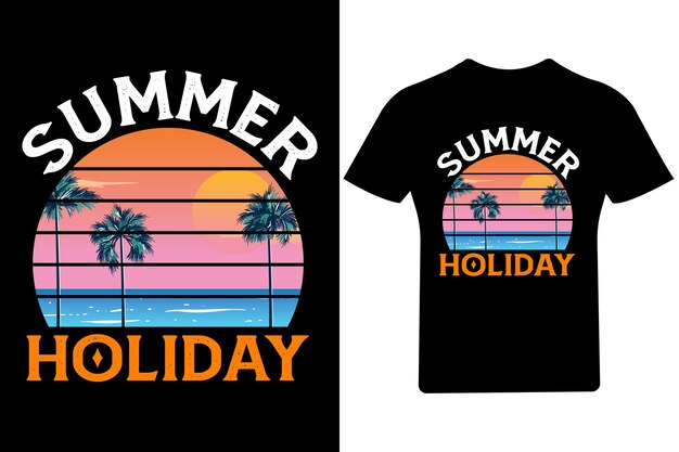 Sommerurlaub t-shirt design,