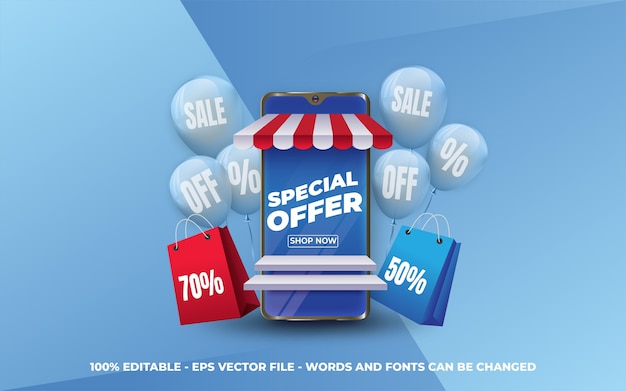 Sonderangebot Banner Design
