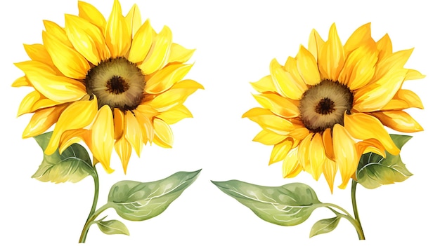 Sonnenblumen-randdesign