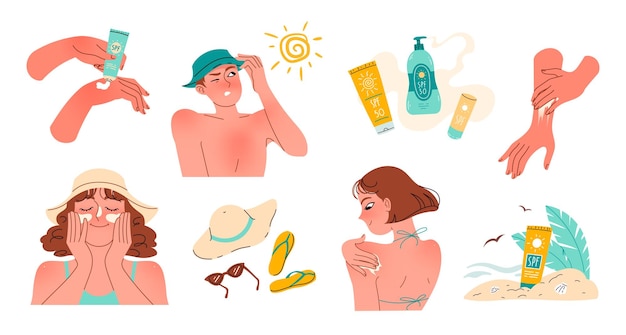 Sonnenschutzmittel spf Sonnenschutzmittel auf die Haut auftragen