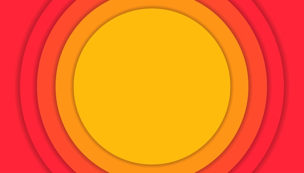 Sonnenton orange Hintergrundfarbe Gradient von gelb bis rot abstrakter Hintergrund jede Schicht