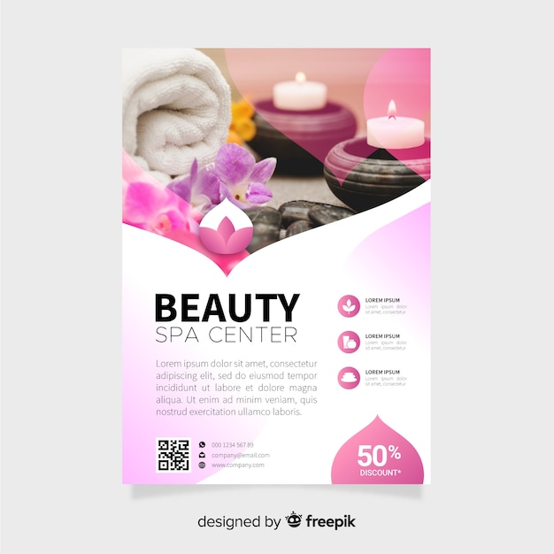 Spa Flyer Vorlage