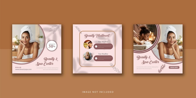 Spa-Social-Media-Instagram-Post-Banner-Design-Vorlage
