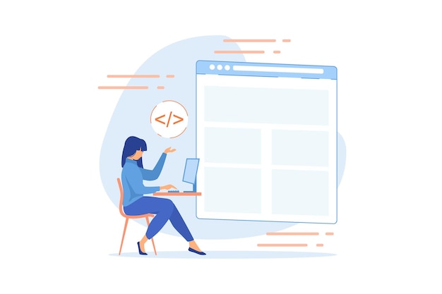 SPA-Webseite, Webentwicklungstrend, App in einem Browser, Seite dynamisch umschreiben,