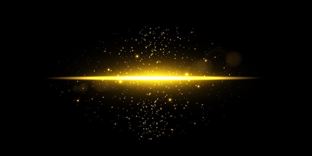 Sparkle- und Flare-Lichteffekt