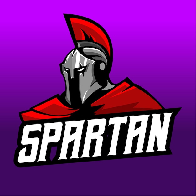 SPARTA ESPORT LOGO-MASKOTTCHEN-VEKTOR
