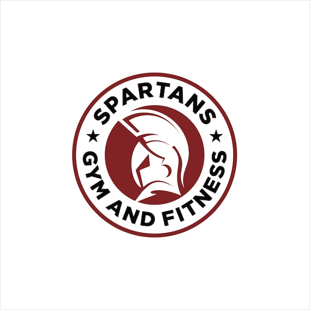 Spartan fitness und gym logo vektor fitness logo bodybuilding logo design inspiration