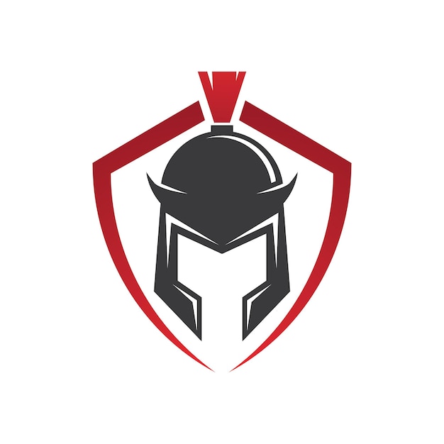 Spartanisches gladiator-logo