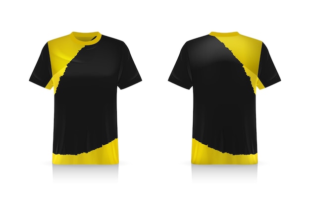 Spezifikation Fußball Sport, Esports Gaming T-Shirt Jersey-Vorlage.