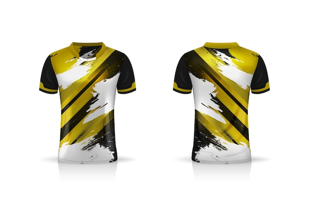 Spezifikation Fußball Sport, Esports Gaming T-Shirt Jersey-Vorlage.