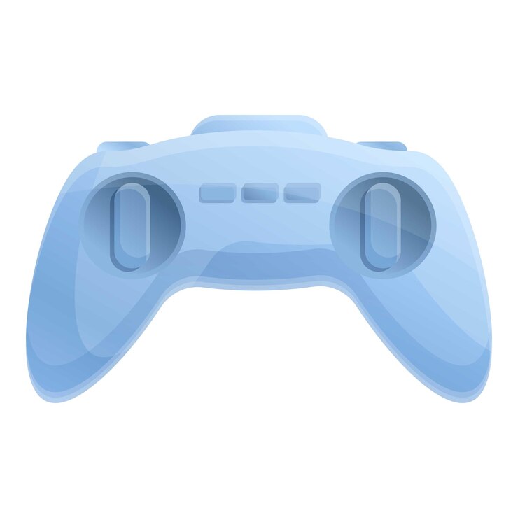 Vektor spiel-joystick-fernbedienungssymbol cartoon des spiel-joystick-fernbedienungsvektorsymbols für webdesign isoliert auf weißem hintergrund