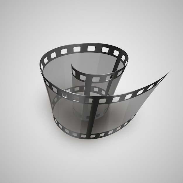 Spirale des Filmstreifens