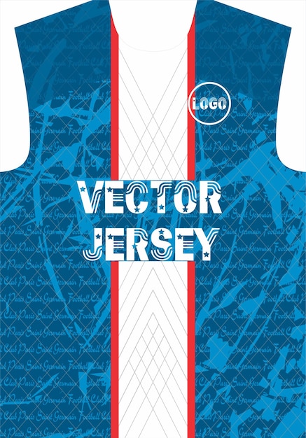 Vektor sport-fußball-trikot-muster-textur 95