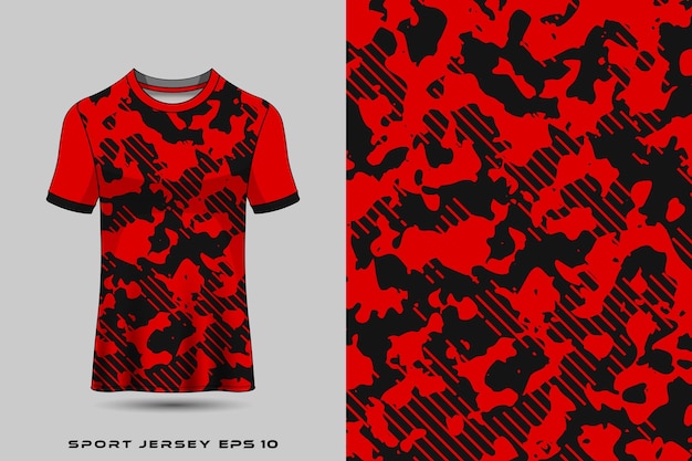 Vektor sport jersey template design