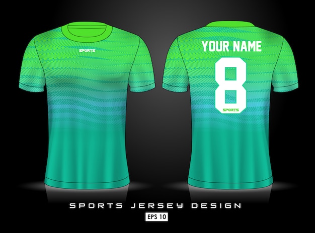 Vektor sport-jersey-vorlage