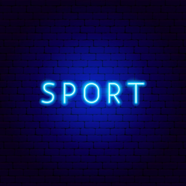 Sport-Neon-Text