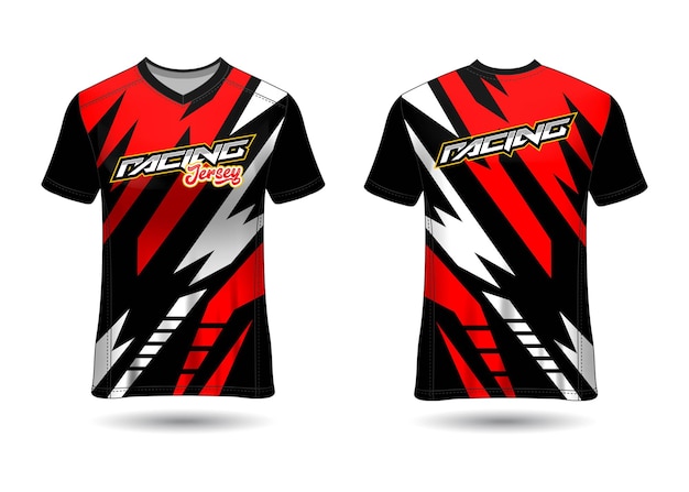 Sport racing jersey design vorlage für team uniformen